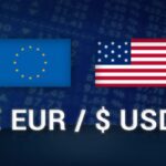 EUR to USD exchange rate live chart showing currency trends and forecast analysis