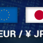 EUR JPY live chart showing real-time exchange rate, technical analysis, and forecast for the euro to Japanese yen currency pair.